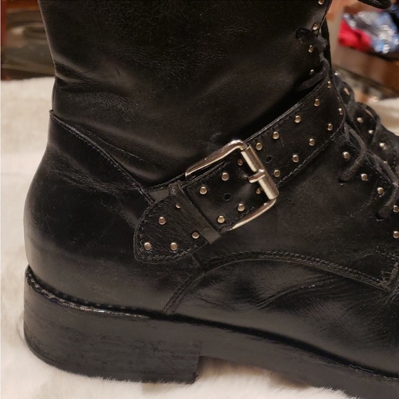 GUC Napoleoni Studded Combat Boots - Picture 3 of 16